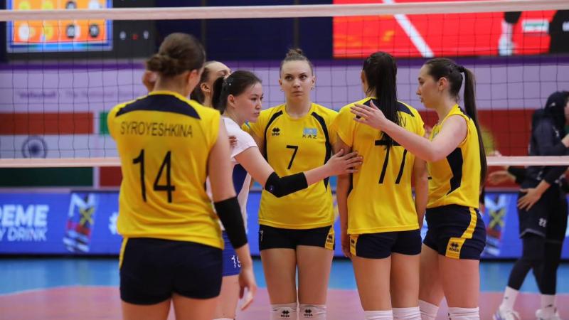 Сборная Казахстана вышла в финал турнира CAVA
